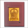 Gold Plated Lord Balaji  ( MDF) - Click here to View more details about this Product
